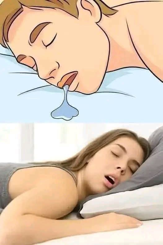 🥴If you drool in your sleep, it’s a sign that your brain.. See more